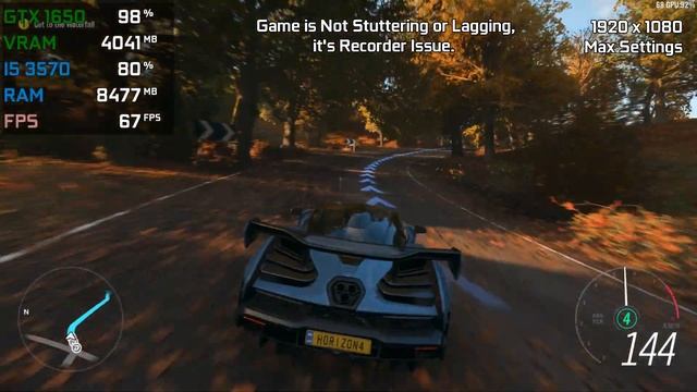GTX 1650 | Forza Horizon 4 - 1080p Max Settings Gameplay Test смотреть онлайн