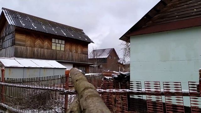 Чистка дымохода, начало каркаса для клеток кроликам. смотреть онлайн