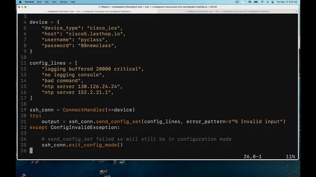 Netmiko Error_Pattern | Kirk Byers | 2021 смотреть онлайн