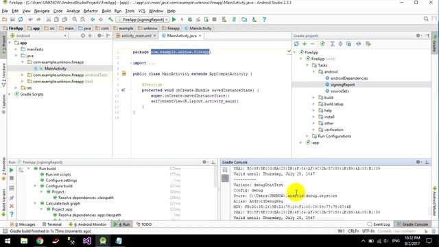 How to connect your android app to Firebase - part 1 смотреть онлайн