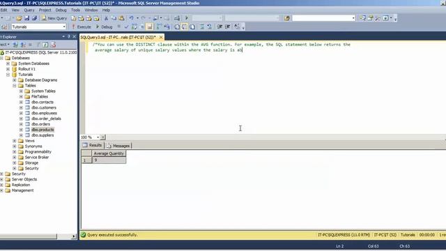 SQL AVG Function - how to use AVG Function смотреть онлайн