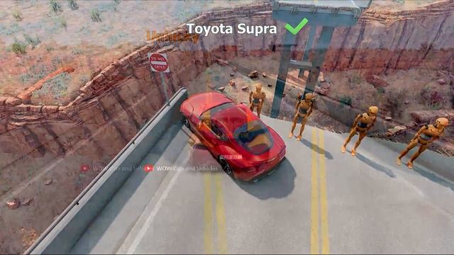 Rockslide Crashes Vs Cars ? - BeamNG.Drive