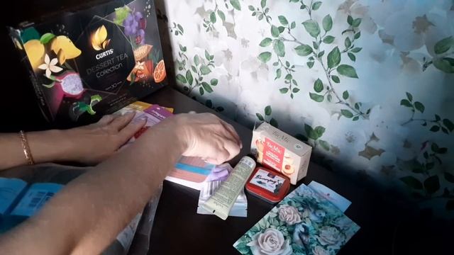 Пряжа от моих зрителей и подруги