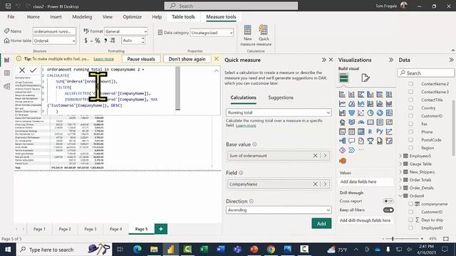 How to make a running total in PowerBI - Creating a running total in PowerBi - PowerBi Running Tota смотреть онлайн