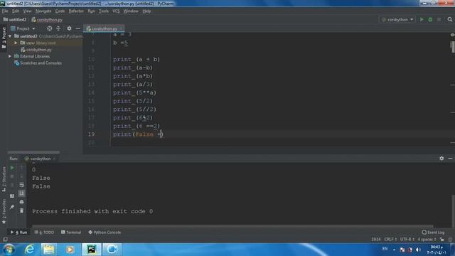 Python 5 || Opreator in python смотреть онлайн