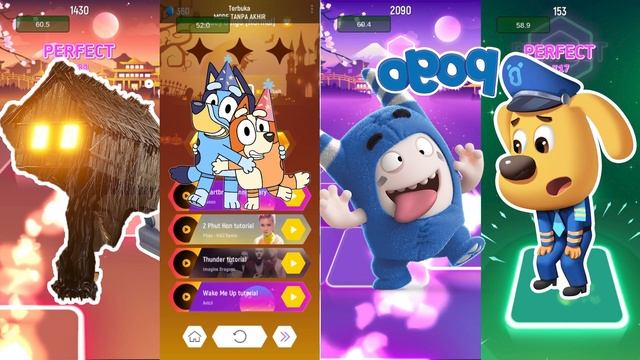 Spider House Head ? Bluey Bingo ? Oddbods Pogo ? Sheriff Labrador. ? Who Is Best ? смотреть онлайн