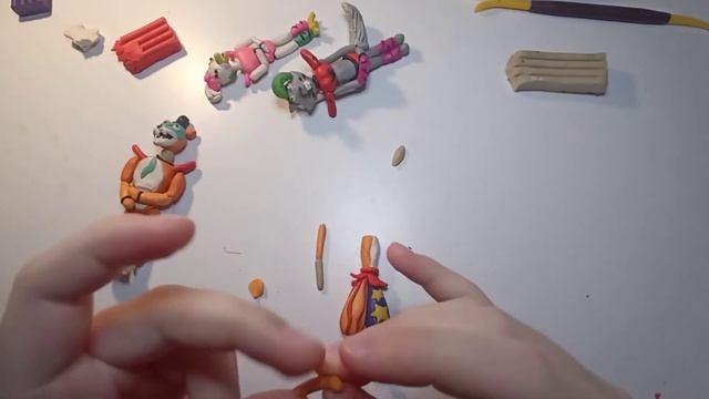 Леплю Солнце и Луна фнаф 9 #securitybreach #фнаф9 #лепкадляначинающих #солнце #луна ??