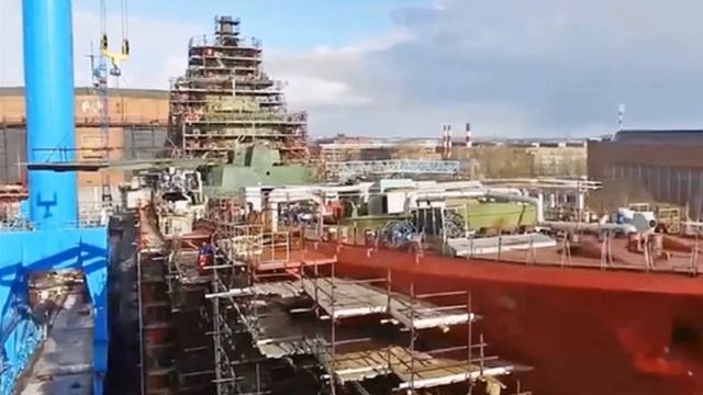 Заводские испытания ракетного крейсера «Адмирал Нахимов» начнутся в 2020 году смотреть онлайн