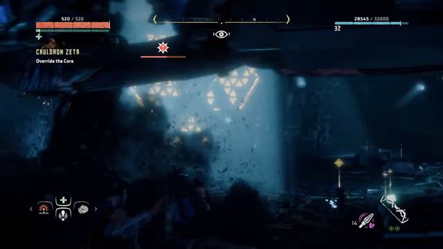 Horizon Zero Dawn ZETA Cauldron boss смотреть онлайн