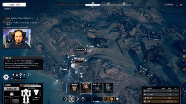 Defensive stance! - Battletech Urban Warfare DLC Career Mode Playthrough #2 смотреть онлайн