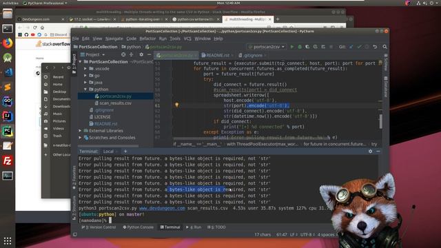 Live Coding: Port scanners in C, Go, Python, Java смотреть онлайн