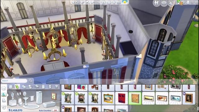 Sims 4 | Let's Build Together: Castle - Part 4 смотреть онлайн