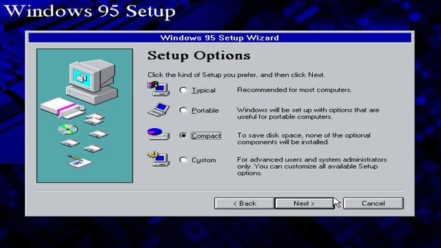 DosBox-X - Installing Windows 95 смотреть онлайн
