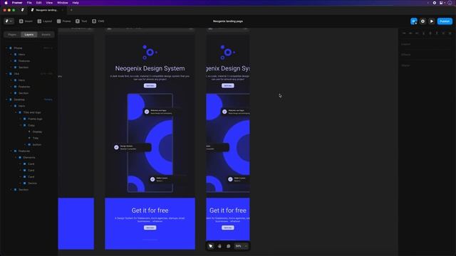 Export Figma designs to HTML with Framer смотреть онлайн
