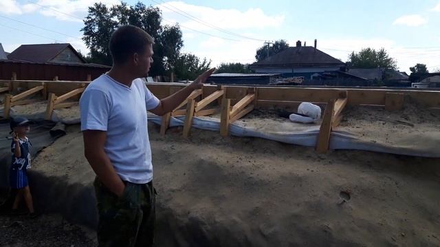 Фундамент на Болоте или Плитный плавающий фундамент смотреть онлайн