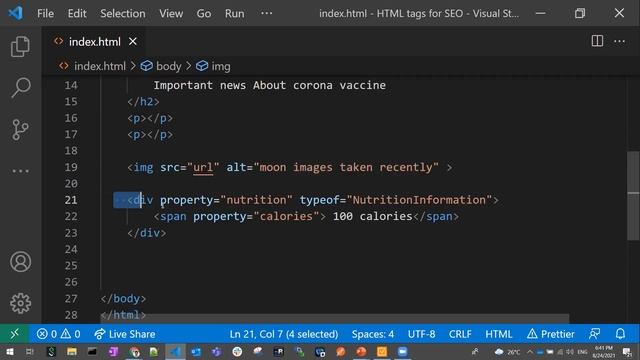 HTML tags To Improve SEO смотреть онлайн