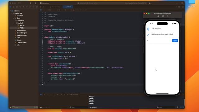TableView очень просто - часть 2 смотреть онлайн