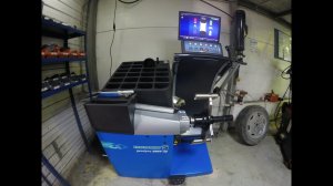 Балансировочный станок HOFMANN Geodyna 6800-2p дубль 2 / wheel balancer HOFMANN Geodyna 6800-2p