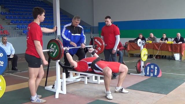 Жим 195 без экипы Осиповский Андрей (Ухта) (попытка) смотреть онлайн