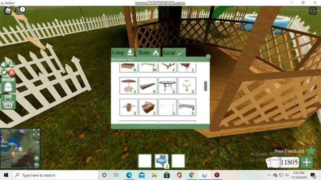 Tree House Decorating - ROBLOX Backpacking