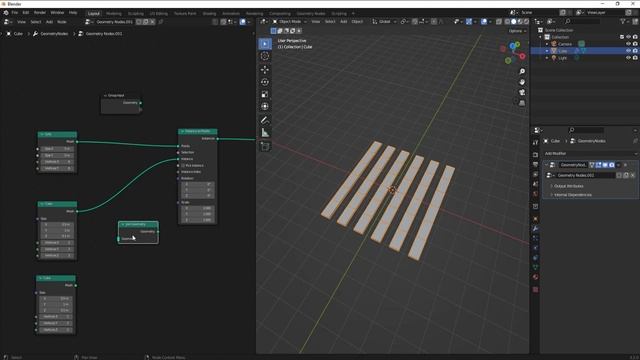 Crear pavimentos con Geometry Node - Blender en 5 min смотреть онлайн