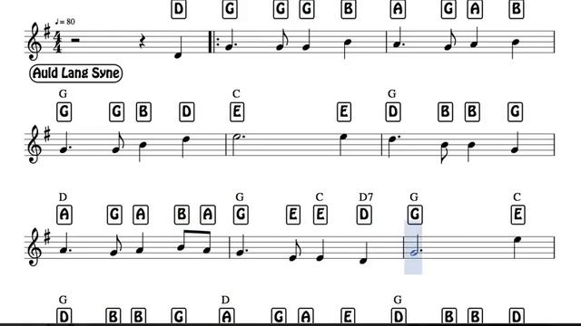 50 Carol Christmas Song Easy Notes Sheet Music PDF Book for Flute Recorder Violin Oboe Villancicos смотреть онлайн
