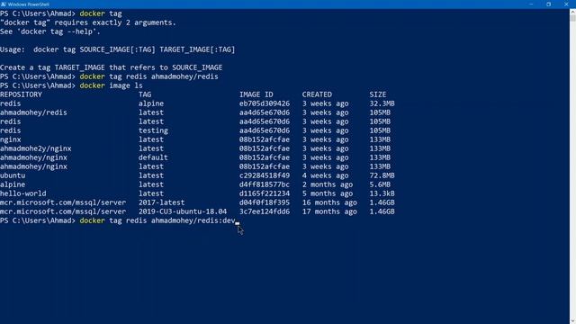 Create New Tags and Push to Docker Hub | Part 10 | Docker شرح смотреть онлайн