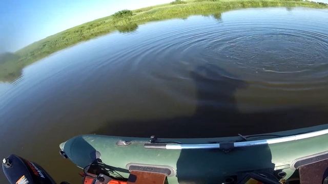 Щука на спиннинг. Трофей на воблер. Река Нерль..... смотреть онлайн