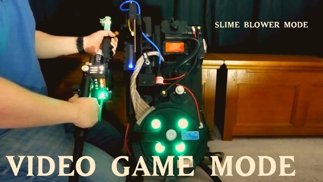 Proton Pack Demonstration - Featuring The Positron From Rabid Prototypes!