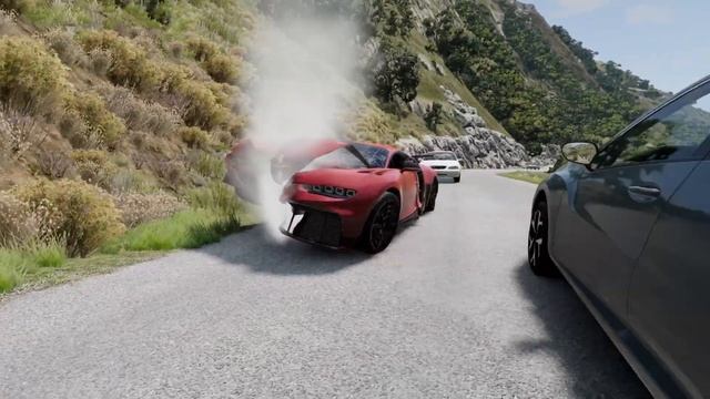 Bugatti Crashes in BeamNG.drive! #2 смотреть онлайн