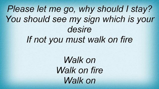 Roland Grapow - Walk On Fire Lyrics смотреть онлайн