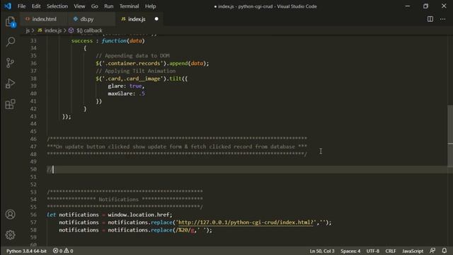 Create Amazing CRUD Apps With PYTHON CGI Web / Desktop Using Web Technologies HTML CSS JS MYSQL #5 смотреть онлайн