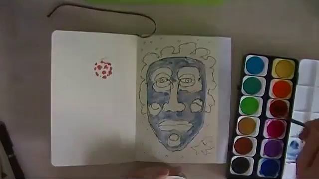 [Sketch] - Face Sketch [Ball Point Pen + Water Colors] смотреть онлайн