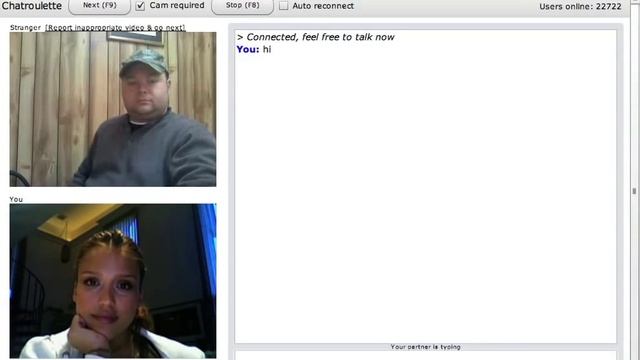 Jessica Alba on Chatroulette 9 - Git 'er done.mov смотреть онлайн