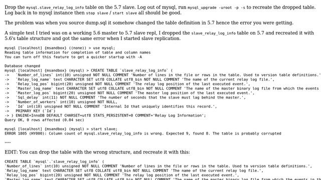 Databases: Replication with MySQL 5.6 as the master and 5.7 as the slave (2 Solutions!!) смотреть онлайн