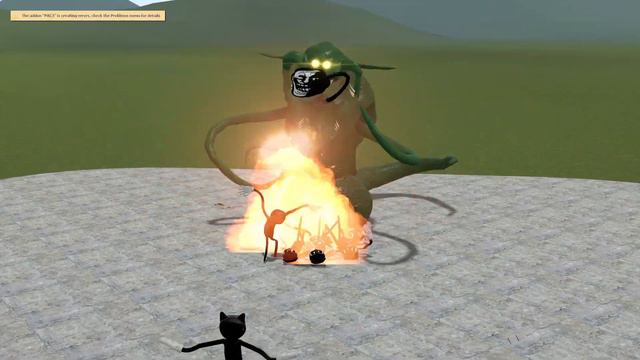 CARTOON CAT VS SCP GUARD!! Garrys Mod Sandbox смотреть онлайн