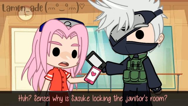 TEAM 7 READS SASUNARU FANFICTION! | Naruto Gacha Club смотреть онлайн
