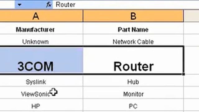 Microsoft Office Excel 2003 Use Format Painter to copy cell formats to other cells смотреть онлайн