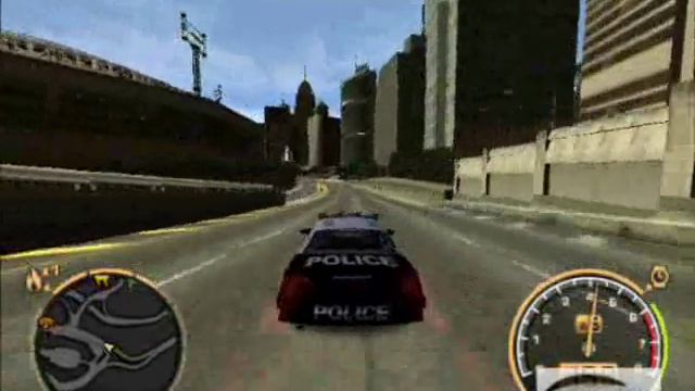 NFS MW police vehicle speed test смотреть онлайн