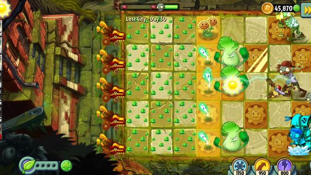 Plants vs Zombies 2 - Lost City - Day 30 - 2022 смотреть онлайн