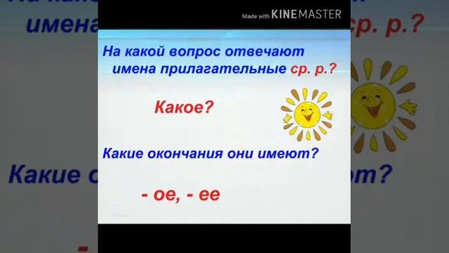 Русский язык 3 класс. Изменение имён прилагательных по родам и числам. 07.04. Хаджиогло И.Г. смотреть онлайн
