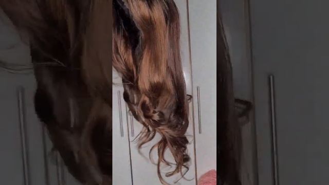 black to copper brown #hair #balayage #hairstyle #wig #london смотреть онлайн