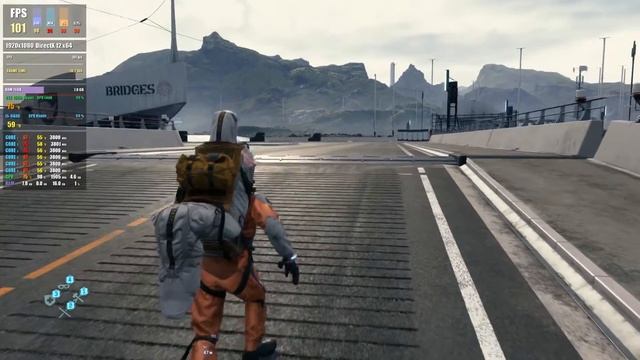 Death Stranding/GTX 1660 Super + Intel Core i5-8400/Very High Settings/1080p смотреть онлайн