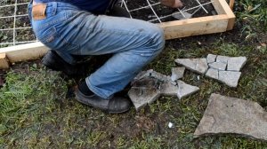 Как сделать фундамент под мангал + казан своими руками.