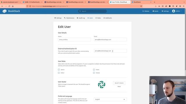 Setting up SAML2 Authentication on BookStack смотреть онлайн