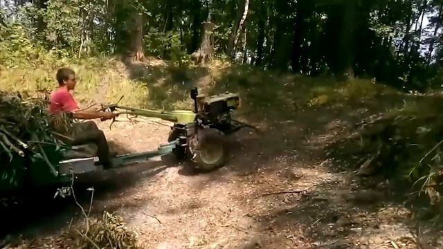 Мотоблок Кентавр 1080Д в работе. Проходимость (kronos5.by/kronos5.ru)