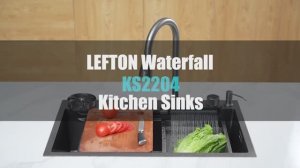 Обзор #2 многофункциональной мойки LEFTON KS2204 со смесителем «водопад» и дисплеем