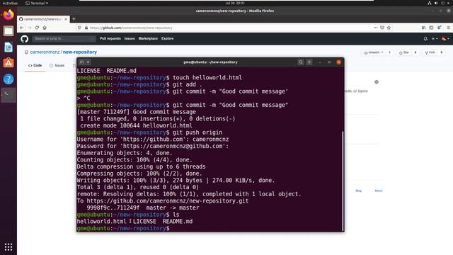 Find and use a GitHub repository URL смотреть онлайн