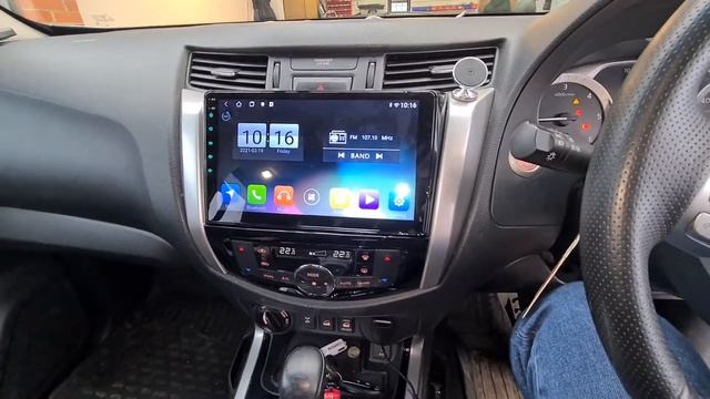 Nissan Navara 10" Stereo Upgrade with 360 degree Camera View Parking Camera and Screen Mirroring смотреть онлайн