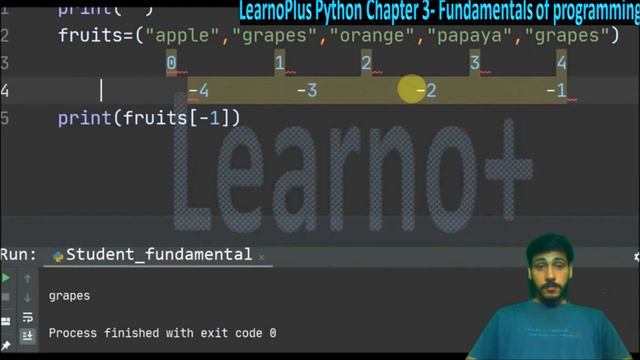 Python Tutorial Beginner chapter -3 Fundamentals in english смотреть онлайн